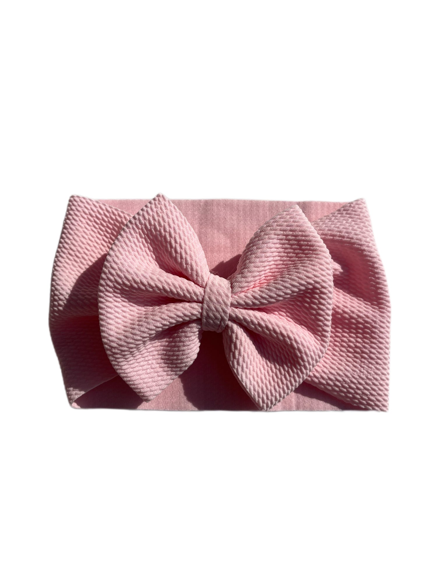 Baby Pink Wrap Bow RTS